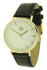 Horloge H1000337 - goud & zwart
