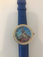 Horloge H1000377 - goud & blauw