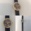 Horloge H1000378 - goud & zwart